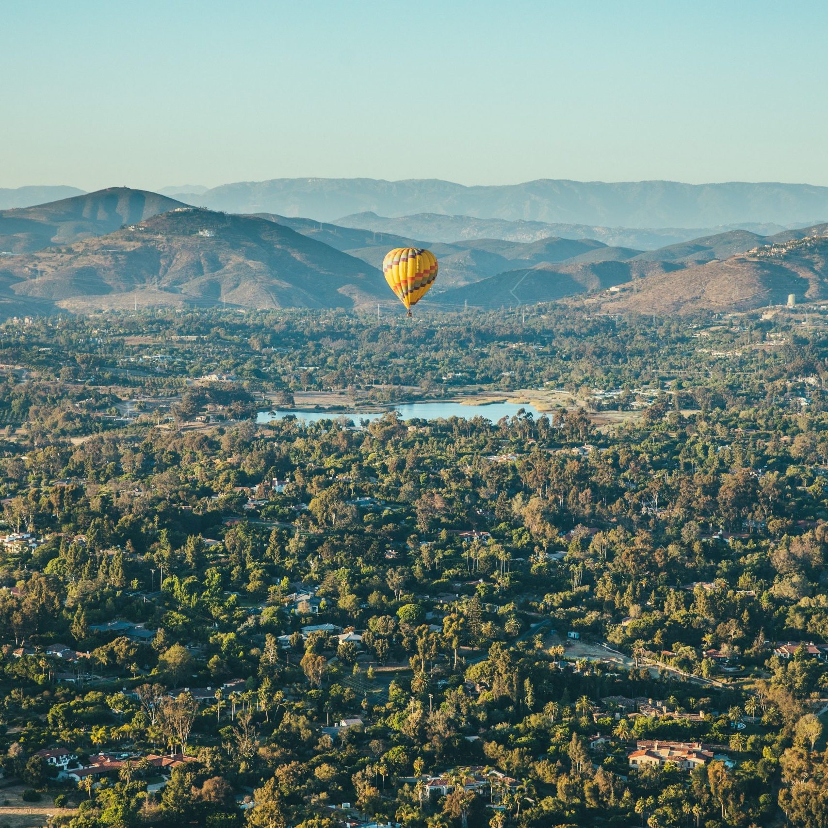 Rancho Santa Fe Hot Air Baloon